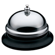 Counter Bell Black and Chrome